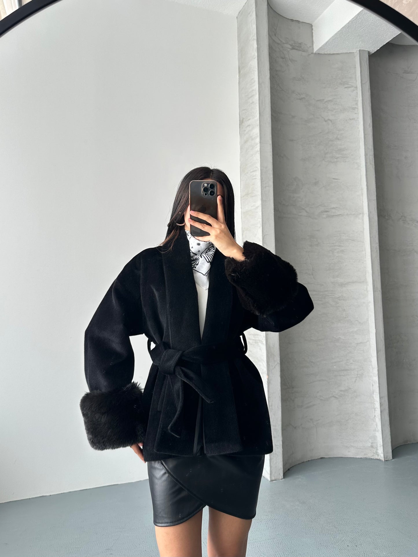 Nicole Kaban Fox Kumaş Premıum Kalıte