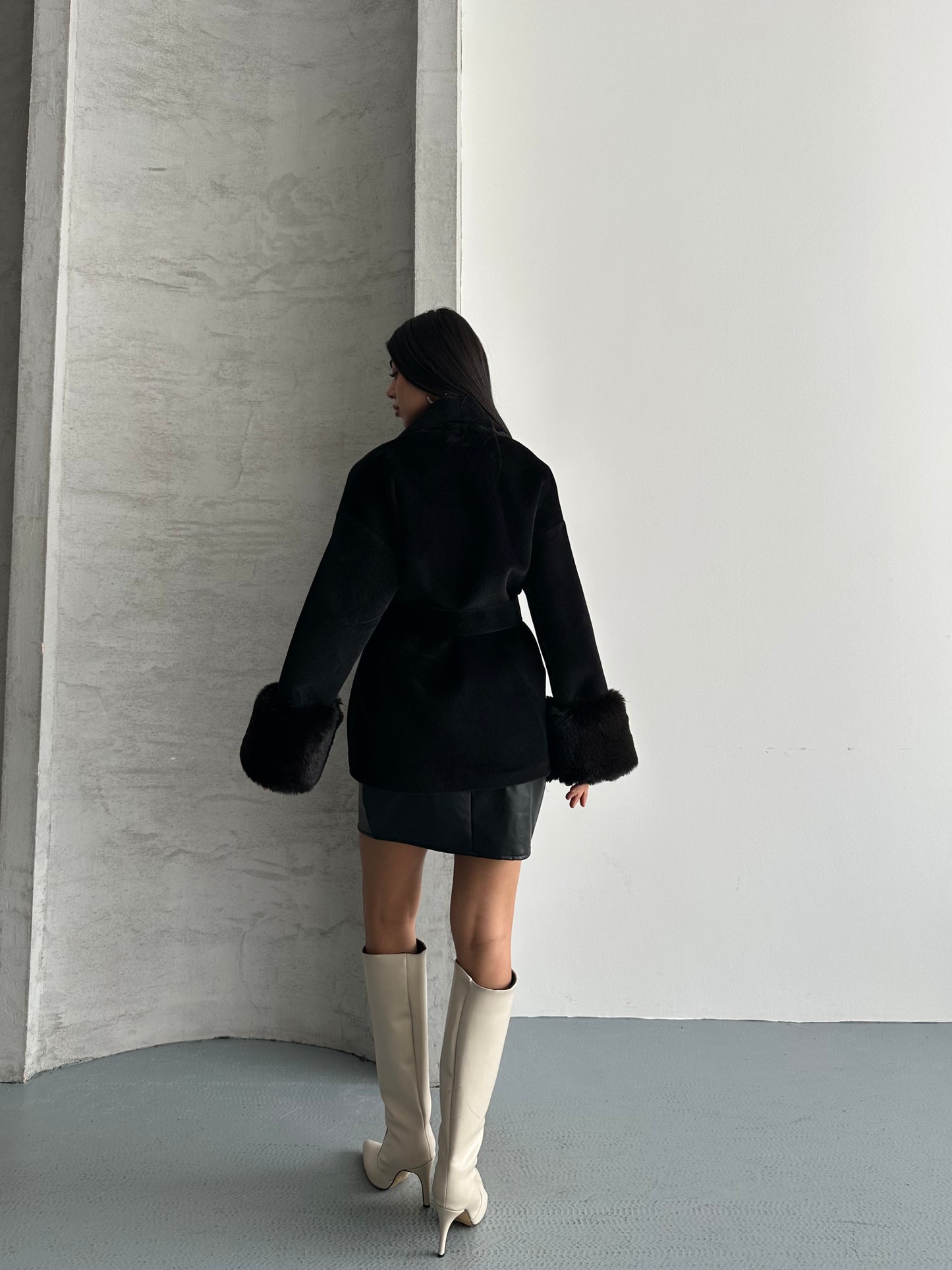 Nicole Kaban Fox Kumaş Premıum Kalıte